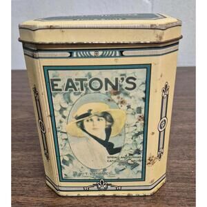 Vintage Eaton's Spring and Summer Catalog Tin